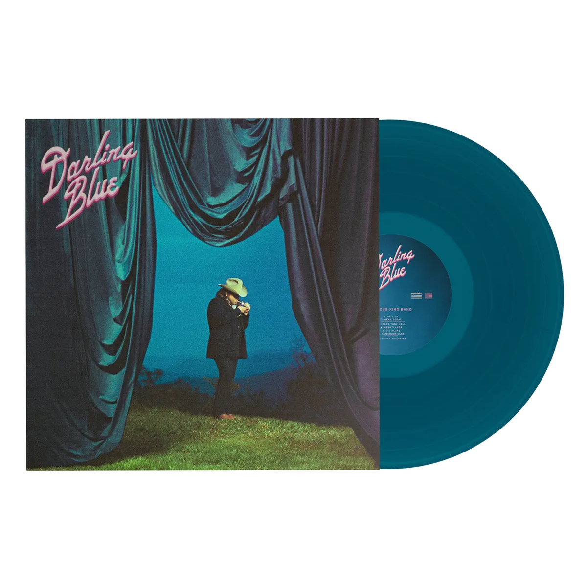 Darling Blue Vinyl (Denim Blue)