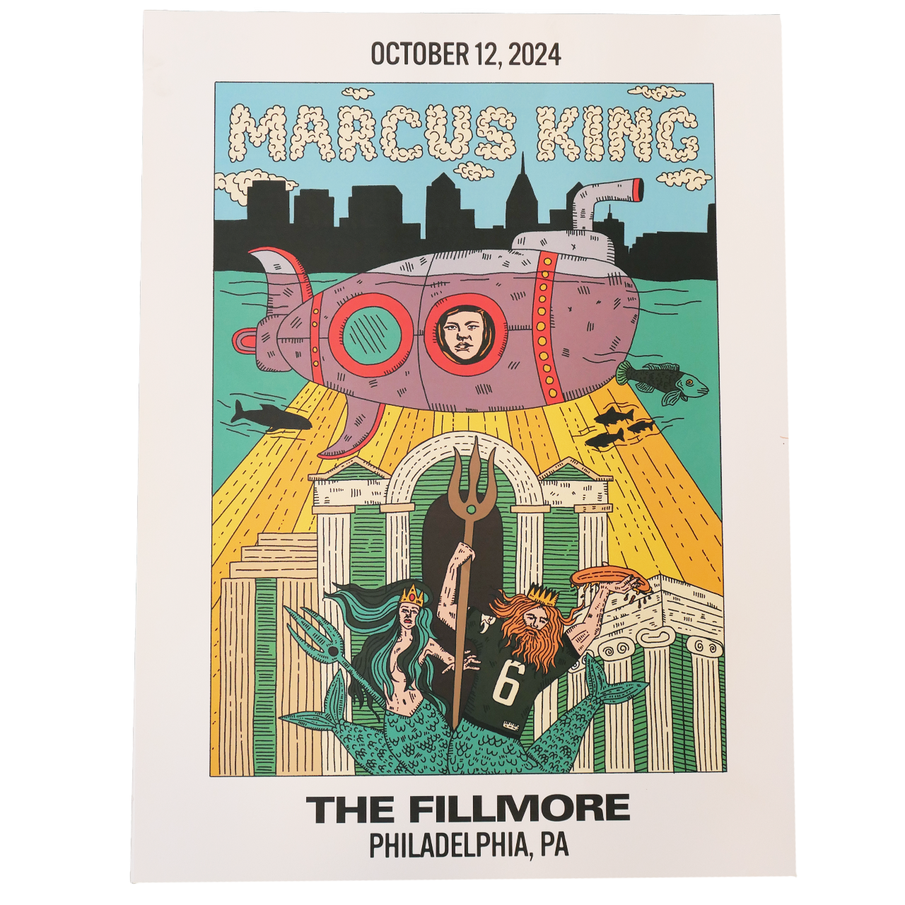 The Fillmore Auditorium - Philadelphia, PA 2024 Poster