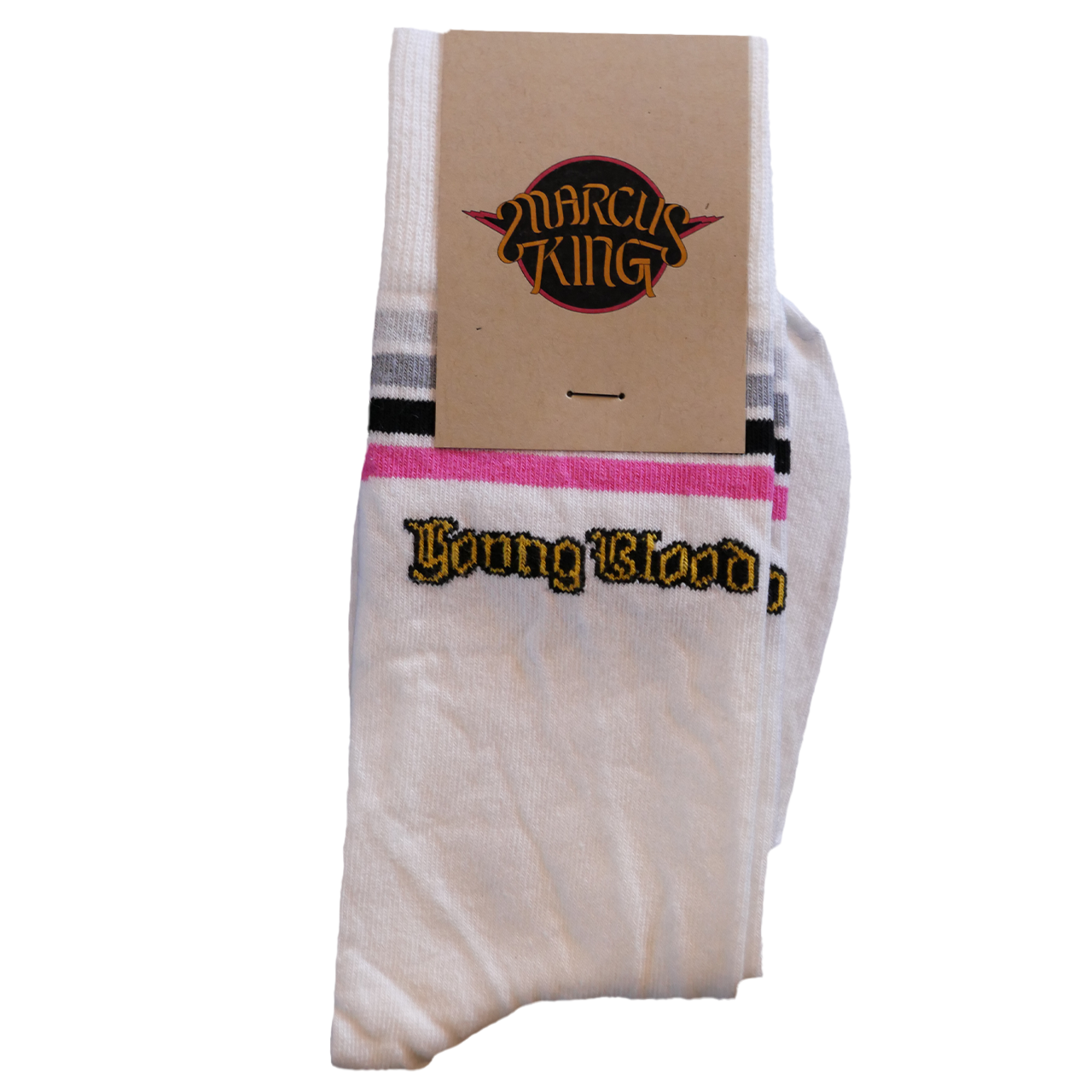 White Youngblood Socks