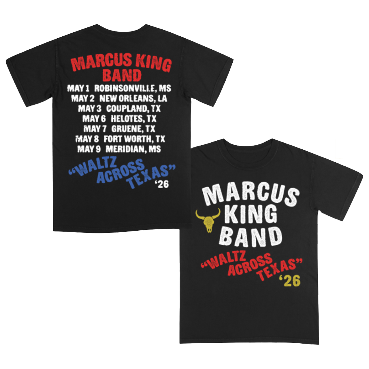 Waltz Across Texas Black Tour Tee