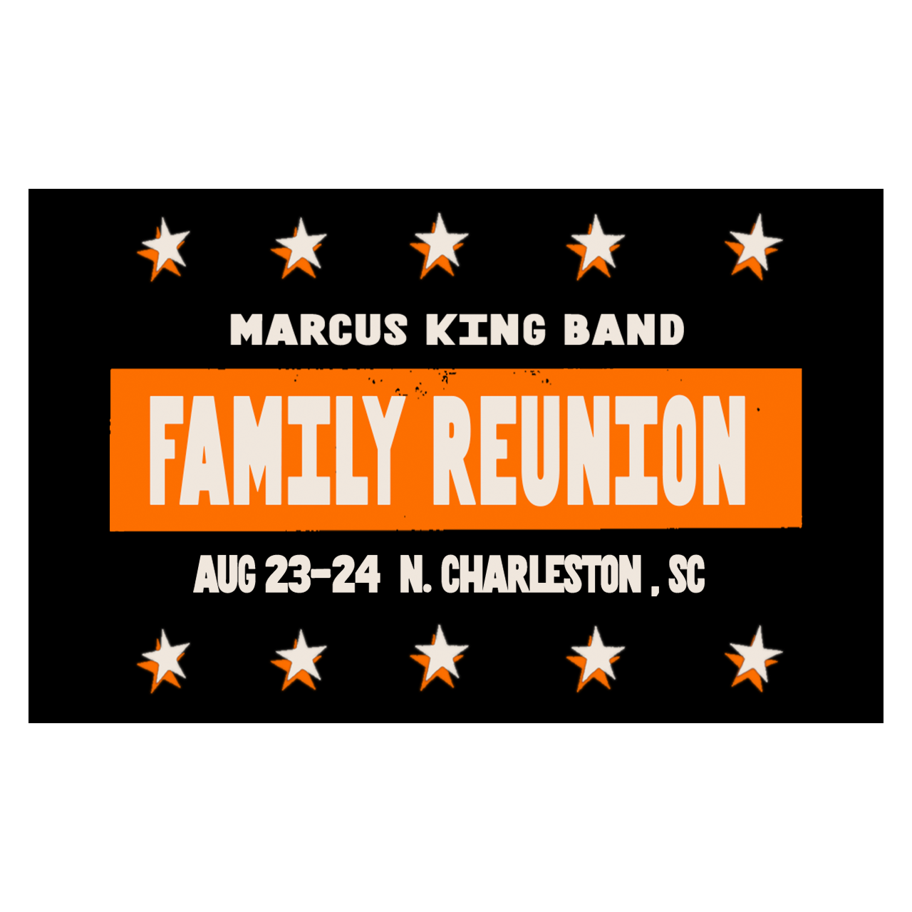 Marcus King Festival Sticker