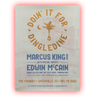 Concert poster for Marcus King Band with special guest Edwin McCain, featuring a stylized palm tree logo and event details.