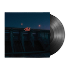 Vinyl record album with a nighttime urban scene on the cover.