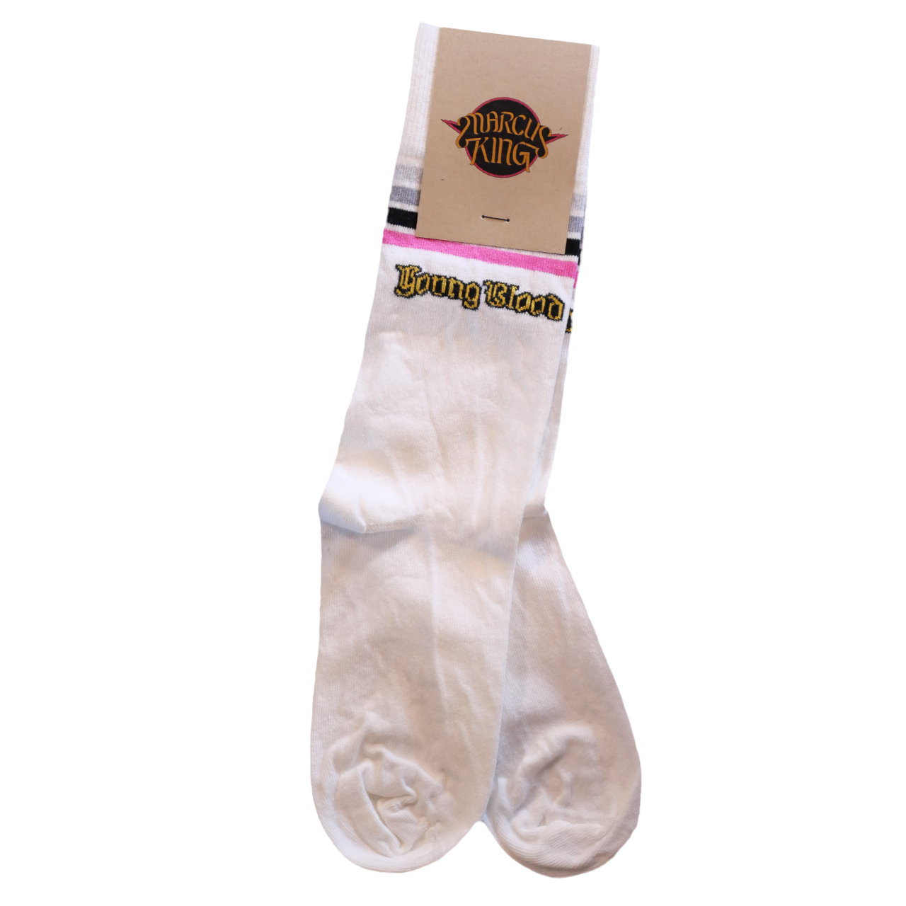 White Youngblood Socks