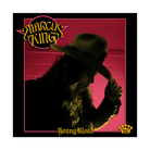 Album cover for ’Young Blood’ by Marcus King, featuring a silhouetted figure in a hat.