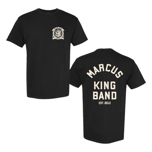 Black Marcus King Band t-shirts.